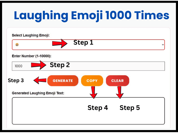 Laughing Emoji 1000 Times